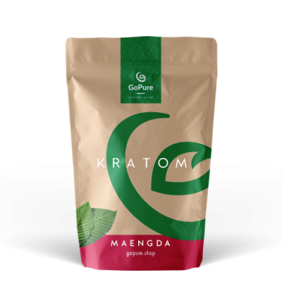 50g Pouch of GoPure "pimp grade" Red Maeng Da Kratom  online in Europe and UK