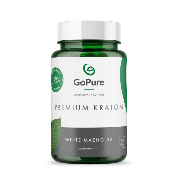 White Maeng Da Kratom Capsules