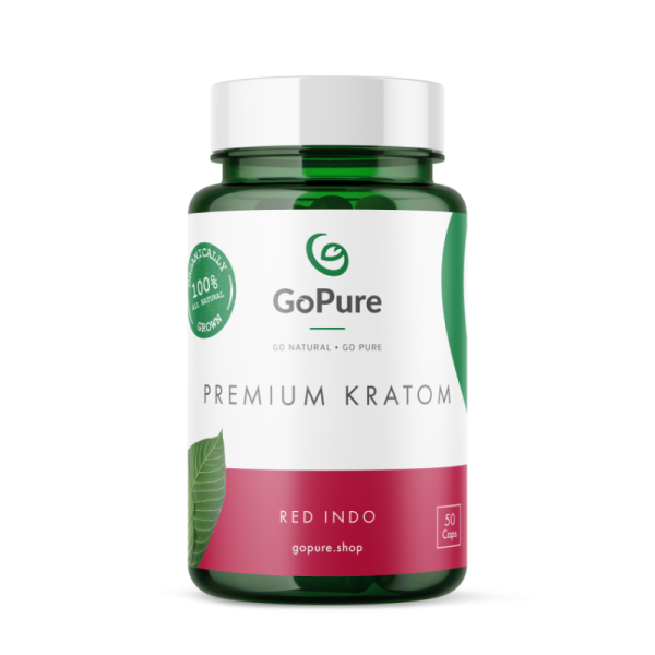 Red Indo Kratom Capsules